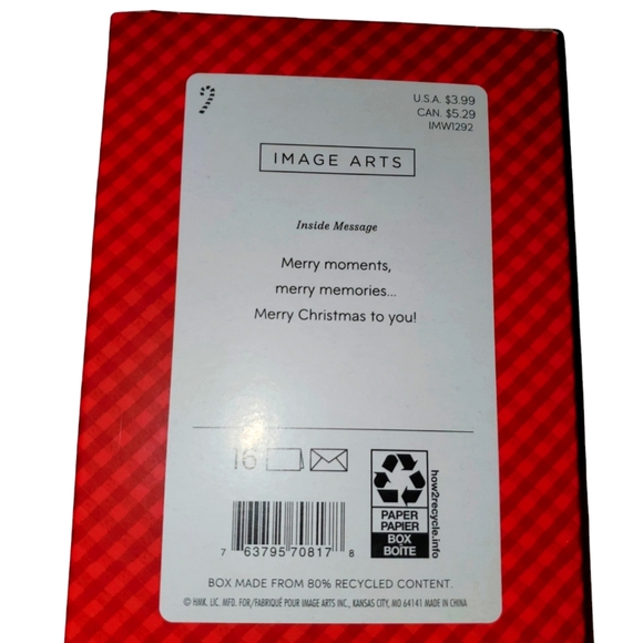 NEW Image Arts 5-Pk Variety Christmas Greeting Cards with Envelopes - Picture 11 of 12